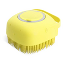 Pet Bath Brush | SPA Soft Silicone | Shampoo Dispenser