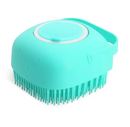 Pet Bath Brush | SPA Soft Silicone | Shampoo Dispenser